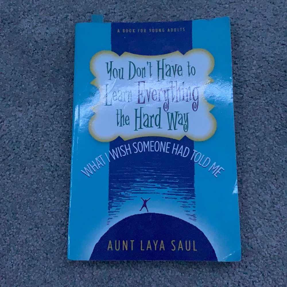 you don’t have to learn everything the hard way